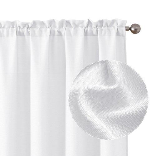 Chyhomenyc white curtains - white, 90