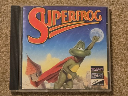 Superfrog amiga rom - cd-rom, game