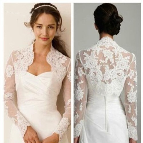 Wedding bolero appliques - bolero,