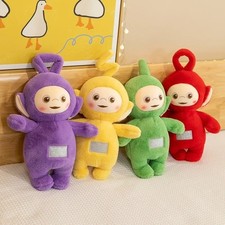 Teletubbies Style Plush Toy – Soft Huggable Cartoon Stuffed Animal for Toddlers