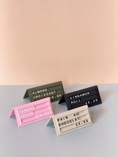Countertop signs 1000 - countertop, +