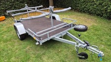 Trailer with kayak(boat) rack - Removable RACK