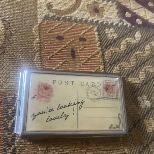 Vintage compact mirror - compact,