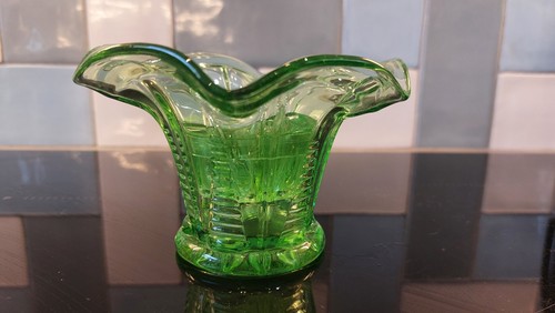 Vintage bagley green glass - vintage,