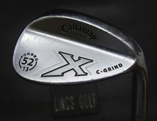 Callaway X C-Grind Forged 52° Gap Wedge Regular Steel Shaft Golf Pride Grip