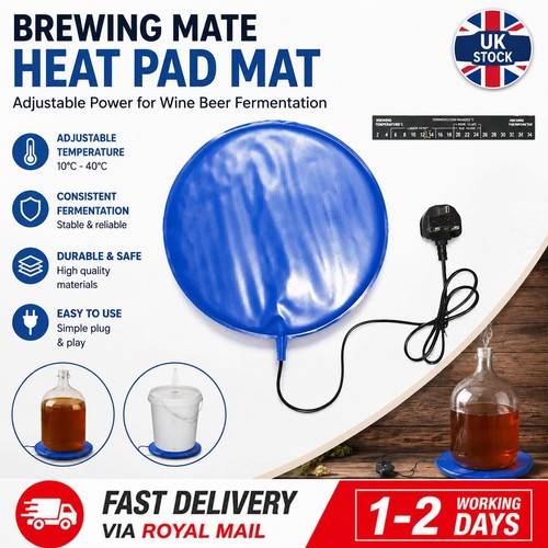 Plug home brew heat pad - brew,