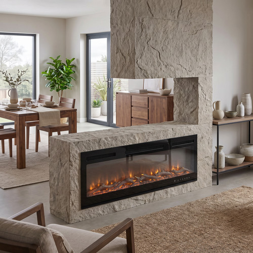 60inch led fireplace - 40/50/60inch,