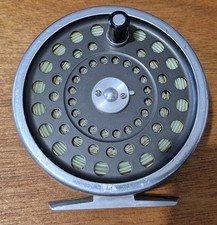 A GOOD HARDY MARQUIS #8/9 LIGHT SALMON OR TROUT FLY REEL LINE ON IN POUCH