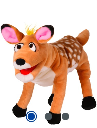 Living puppets doe deer - deer, full