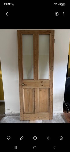 Victorion glazed pine panel - victorion,
