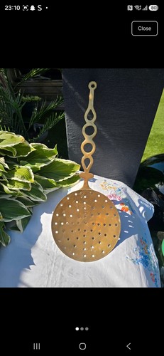 Vintage brass skimmer - vintage,