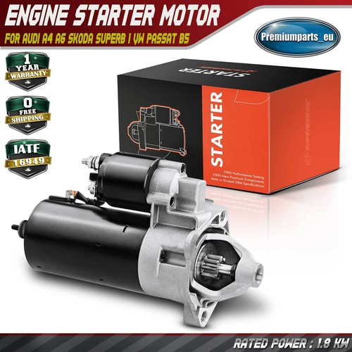 Starter motor for audi - for, a4