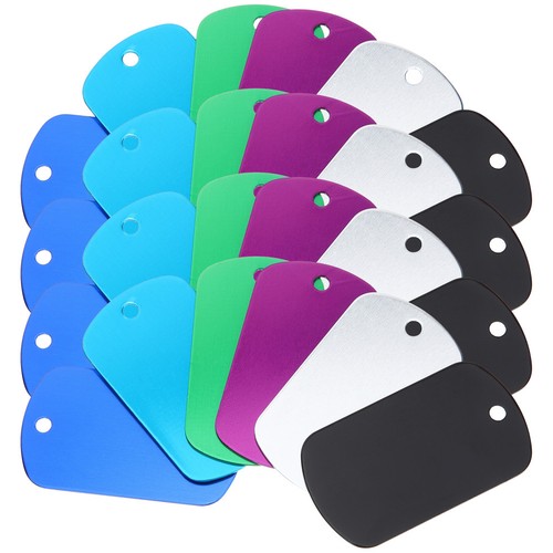 24pcs blank pet tag - blank,