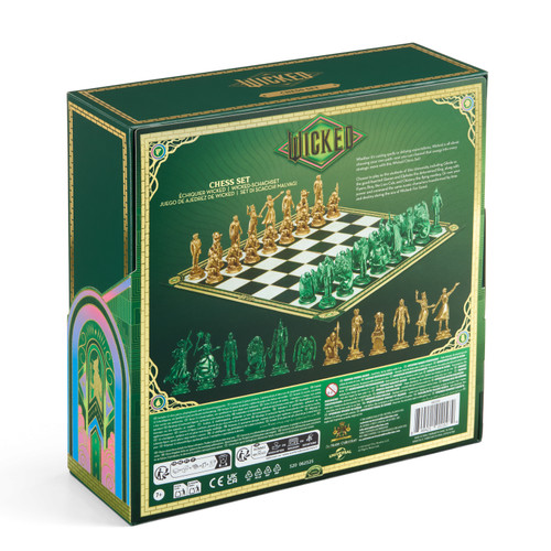 Wicked chess set wizard oz - set,