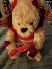 Disney Store Winnie The Pooh Plush Limited Edition 2006 Cupid Valentine  1931