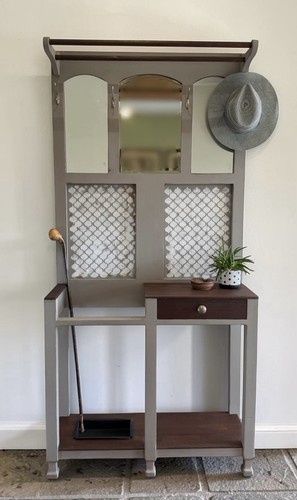 Vintage hall stand - hall, grey