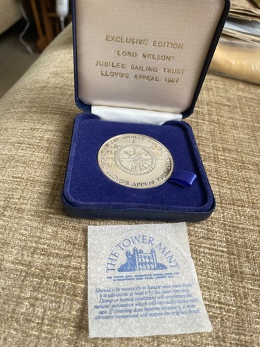1987 lord nelson - nelson, medal