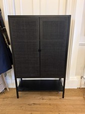 Pure Rattan Black Sideboard