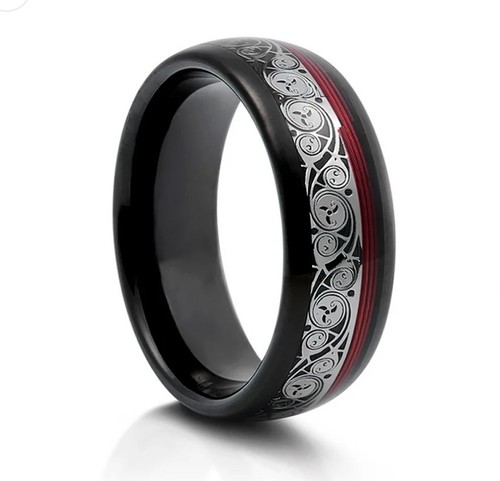 Mens celtic ring triskelion - mens,