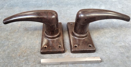 Pair reclaimed brown - pair, of