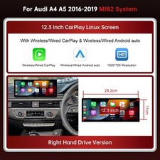 12.3" Wireless Carplay Touch
