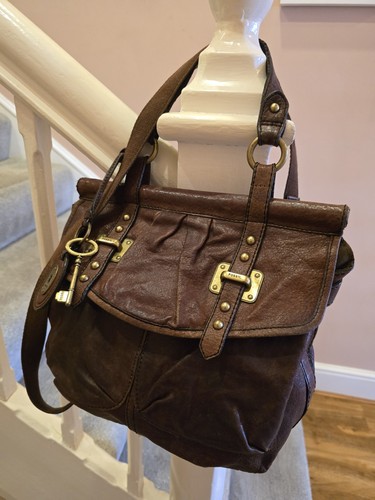 Fossil vintage brown leather - vintage,