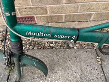 super 4 moulton frame + crank