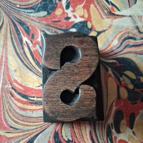 Wooden letterpress printing - letterpress,