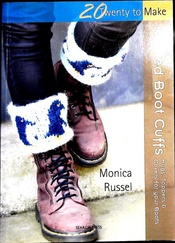 Knitted boot cuffs hugs - knitted,