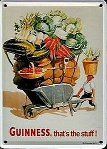 Guinness wheelbarrow miniature - guinness,