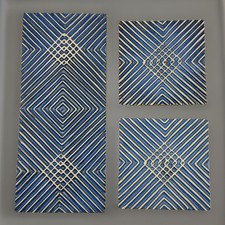 Vintage Moulded Geometric Art