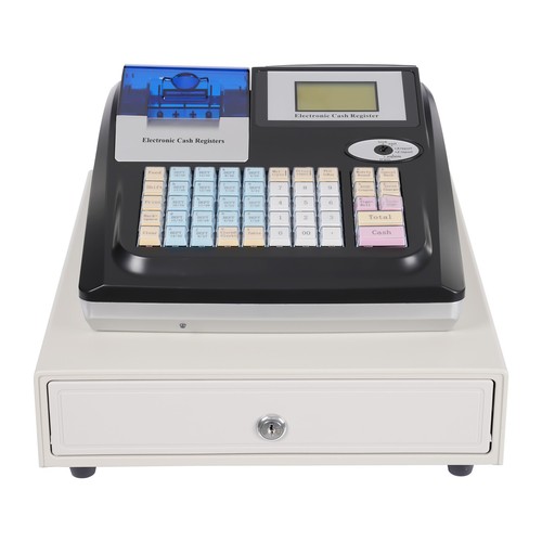 Electronic cash register shop - electronic,