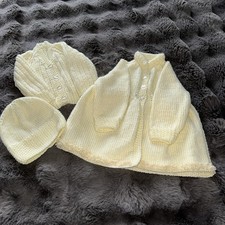 Hand Knitted New Born Baby