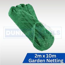Green Garden Netting Mesh Cover 2m x 10m Pond Plant Garden Veg Fruit Protector
