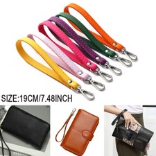 PU Leather Wristlet Wrist Bag Strap Replacement For Clutch Purse Handbag k
