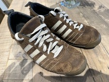adidas Men's '62 Chile Brown Leather Trainers Size 10 UK