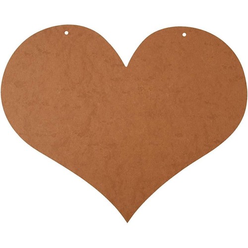 Jumbo 50cm love heart mdf - jumbo,