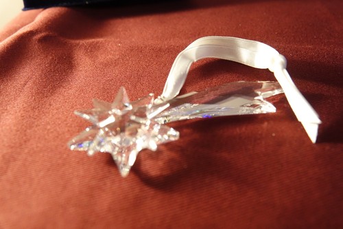 Swarovski comet ornament - swarovski,