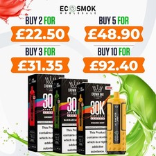 Al Fakher Hypermax 30K Prefilled Pod Kit Refillable & Rechargeable E-Cig Vape UK