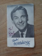 Bob Monkhouse Signed Photo