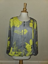 Peruzzi, Lime And Grey Zip Up