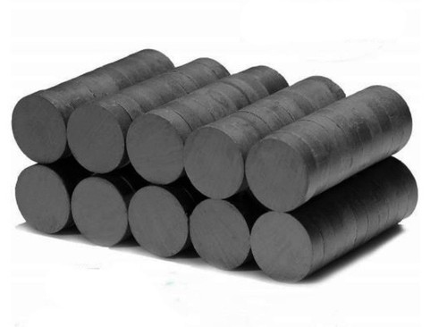 100 ferrite magnet black 17mm