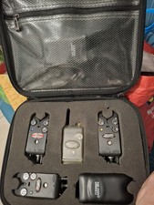 Delkim TXI+ bite alarms (blue