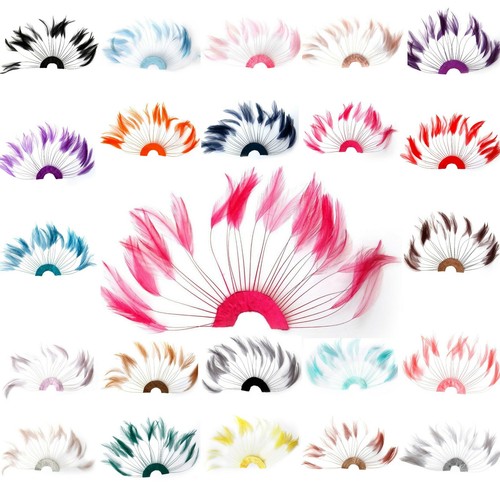 Stripped hackle feather fan - hackle,