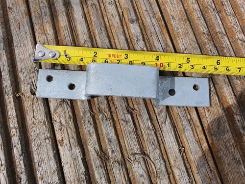 Galvanised elongated keep for - keep,