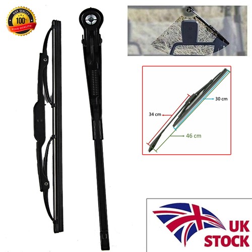 Universal wiper arm and metal - and,