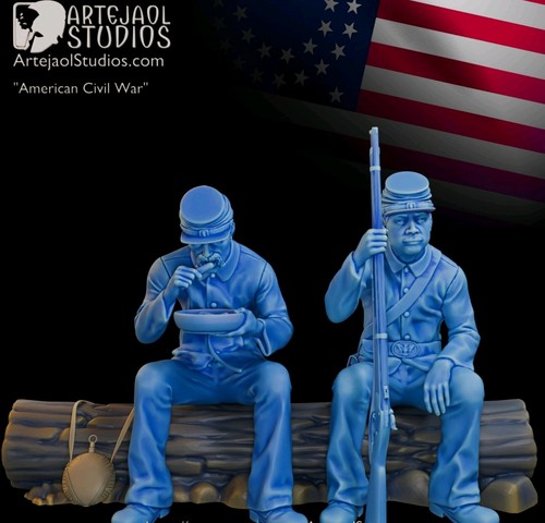 Scale american civil - 1:16,