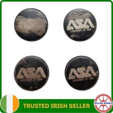 4 x ASA Alloy Wheel Centre Caps 83225 (Licensed by BBS)