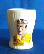1961 Keele Street Pottery The Lone Ranger Tonto Ceramic Egg Cup V.Good Condition