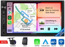 7" Android Auto 6+64GB Double